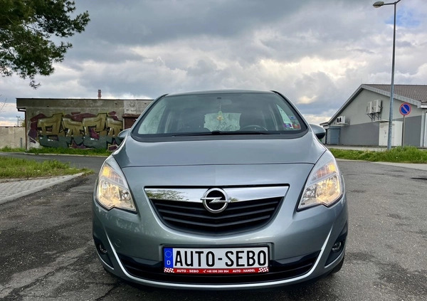 Opel Meriva cena 21900 przebieg: 148499, rok produkcji 2011 z Barczewo małe 466